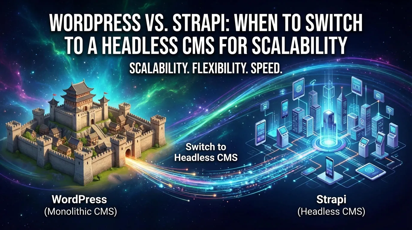 WordPress vs. Strapi: When to Switch to a Headless CMS for Scalability